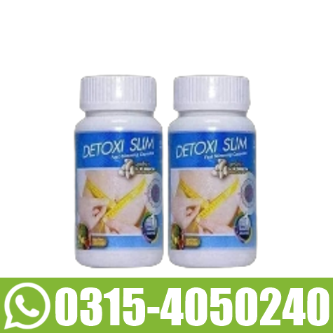 Detoxi Slim Capsule In Pakistan Detoxi Slim Capsule In Pakistan