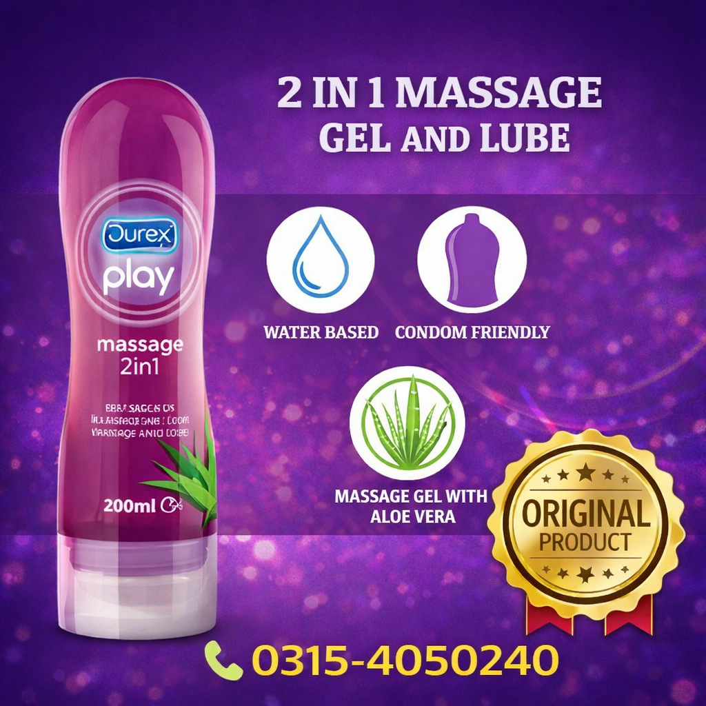 Durex Play Massage 2 In 1 Vera Gel In Pakistan Durex Play Massage 2 In 1 Vera Gel In Pakistan
