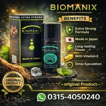 Extra Strong Biomanix Delay Spray In Pakistan