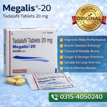 Megalis 20mg Tablets In Pakistan