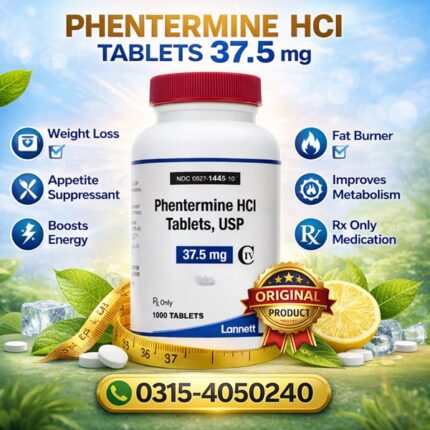 Phentermine Hydrochloride Tablets USP 37.5 Mg In Pakistan