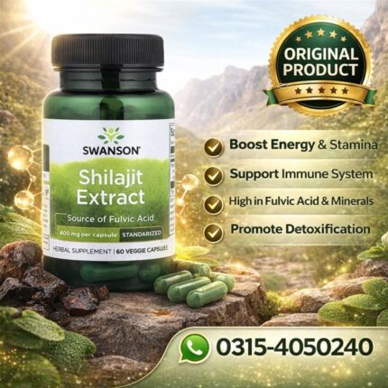 Shilajit Vegan Capsule 500Mg In Pakistan