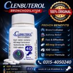 Clenbuterol 40 Mcg Tablets In Pakistan