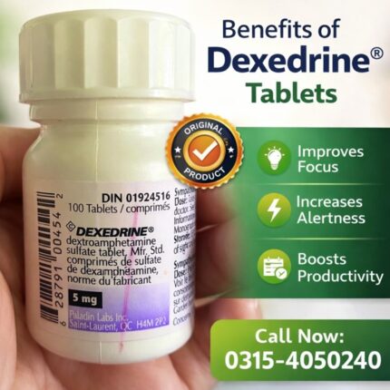 Dexedrine Dextroamphetamine Sulfate 5mg Tablets In Pakistan