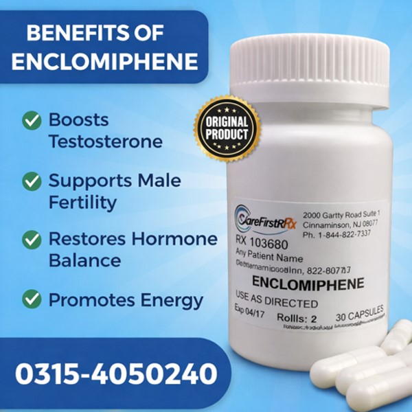 Enclomiphene Capsules In Pakistan Enclomiphene Capsules In Pakistan