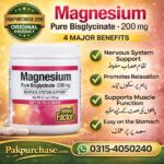Natural Factors Magnesium Bisglycinate Pure 200mg In Pakistan