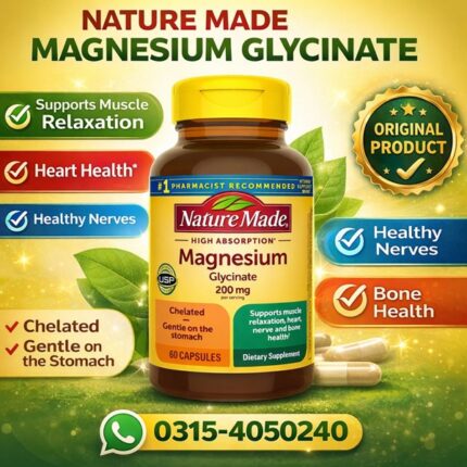 Nature Made Magnesium Glycinate Capsules In Pakistan