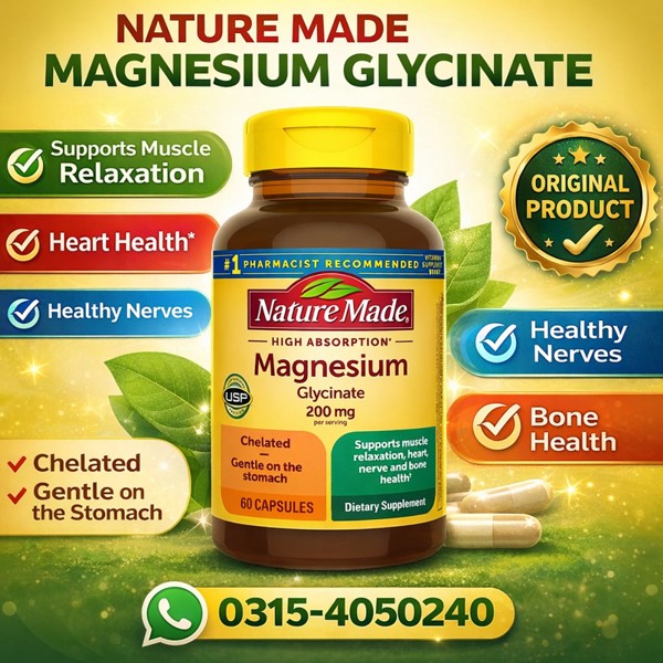 Nature Made Magnesium Glycinate Capsules In Pakistan Nature Made Magnesium Glycinate Capsules In Pakistan