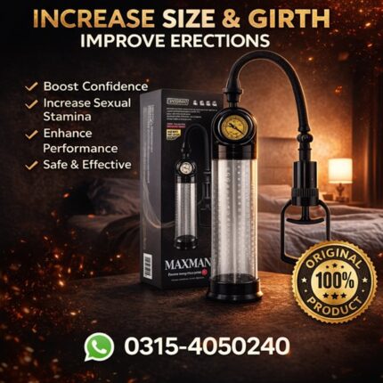 Maxman Penis Pump In Pakistan