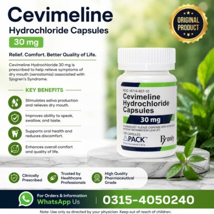 Cevimeline Hydrochloride Capsules In Pakistan