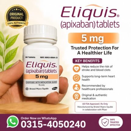 Eliquis Apixaban 100 Tablets In Pakistan