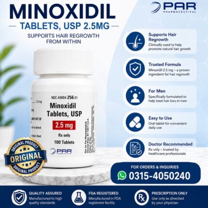 Minogain 2.5Mg Tablets In Pakistan