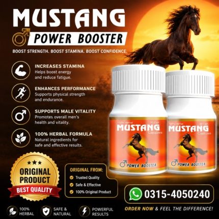Mustang Capsule In Pakistan