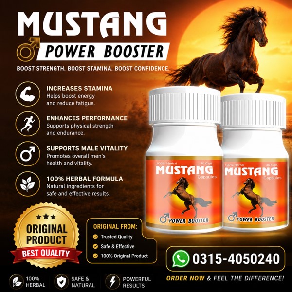 Mustang Capsule In Pakistan Mustang Capsule In Pakistan