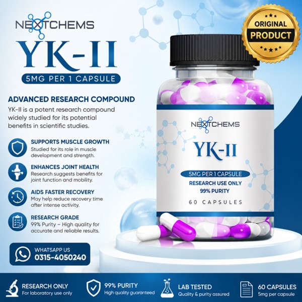 NextChems YK-11 5mg 60 Capsules Price in Pakistan NextChems YK-11 5mg 60 Capsules Price in Pakistan